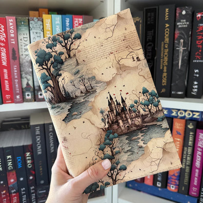 Fabric Book Dust Covers by Visuallyvee - Medium