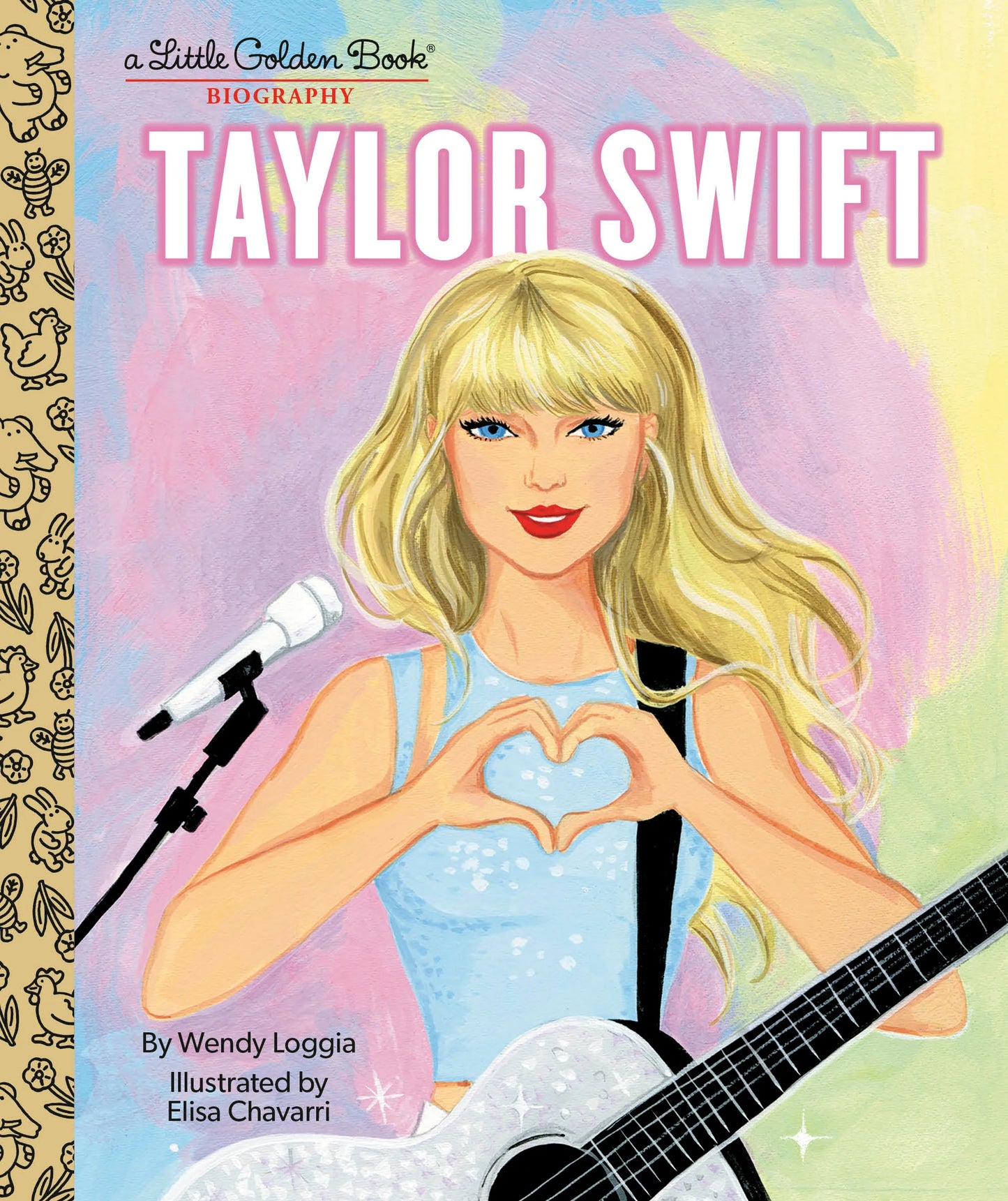 Taylor Swift: A Little Golden Book Biography by Wendy Loggia - NEW