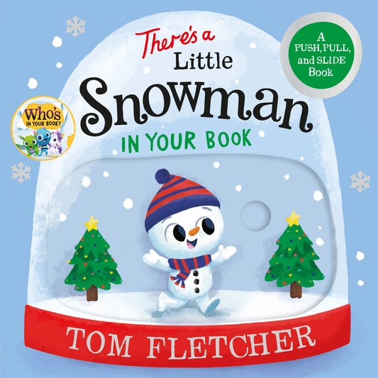 There's a Little Snowman in Your Book - Board Book - NEW