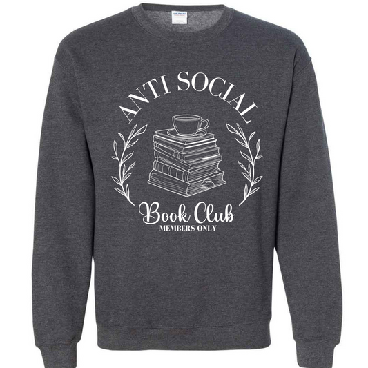 Anti-Social Book Club Sweatshirt