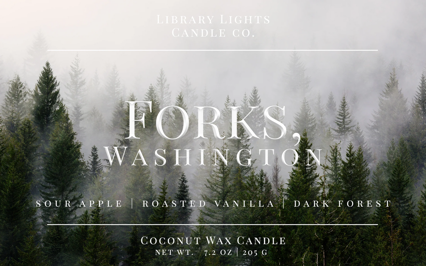 Library Lights 8oz Candles