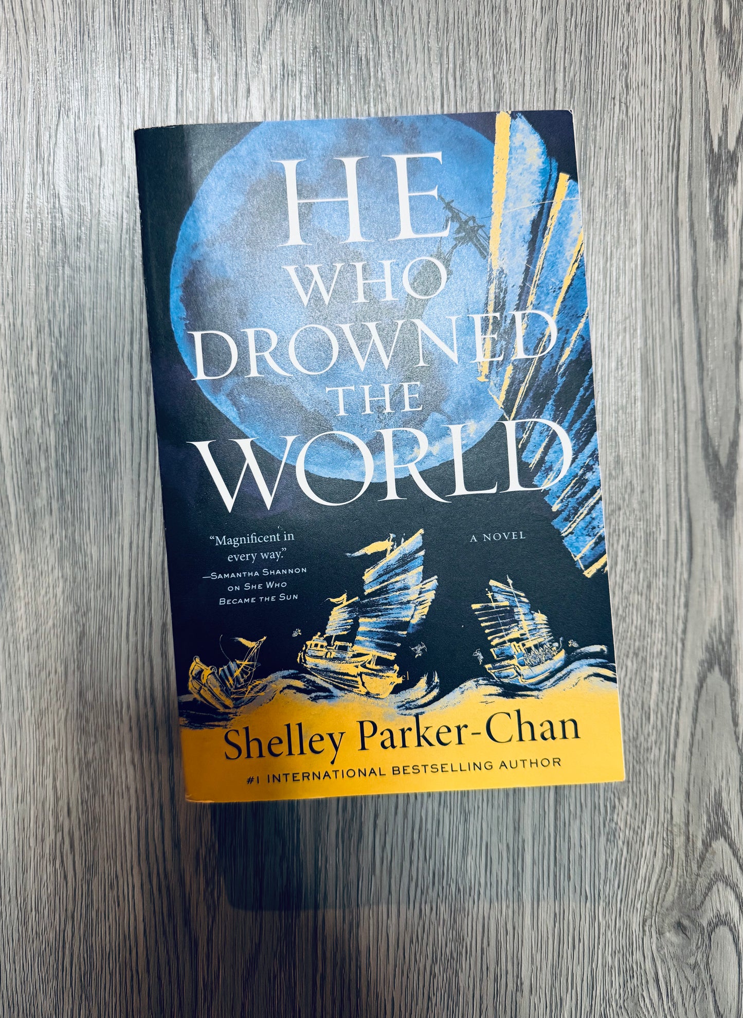 He Who Drowned The World  (The Radiant Emperor #2) by Shelley Parker-Chan-Used