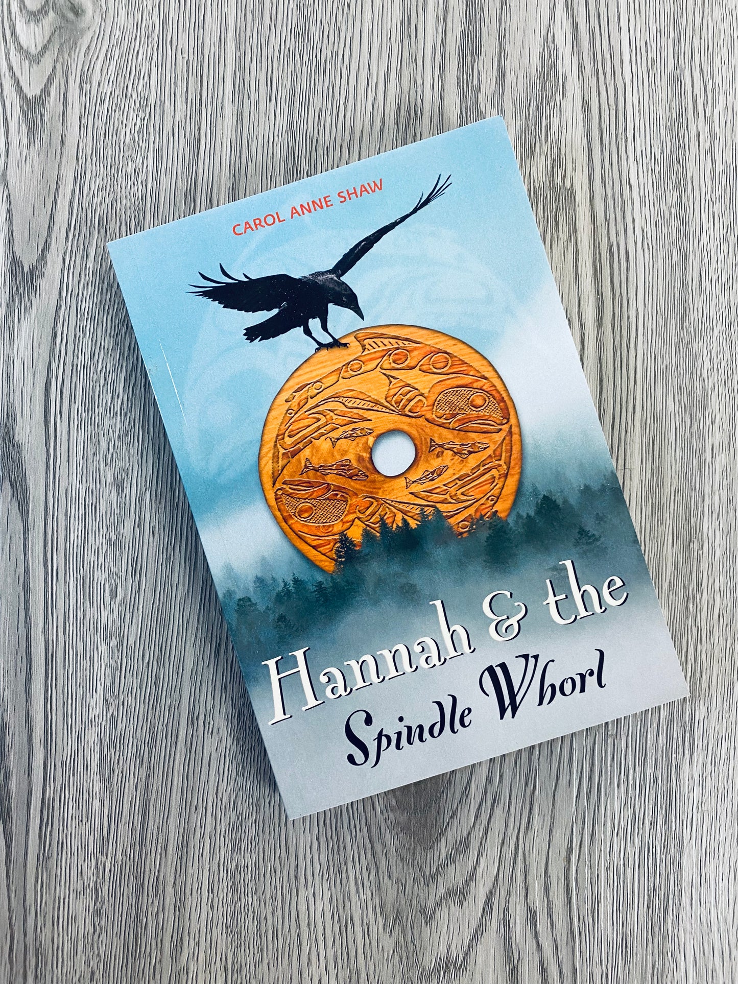 Hannah & The Spindle Whorl ( Hannah #1) by Carol Anne Shaw-NEW