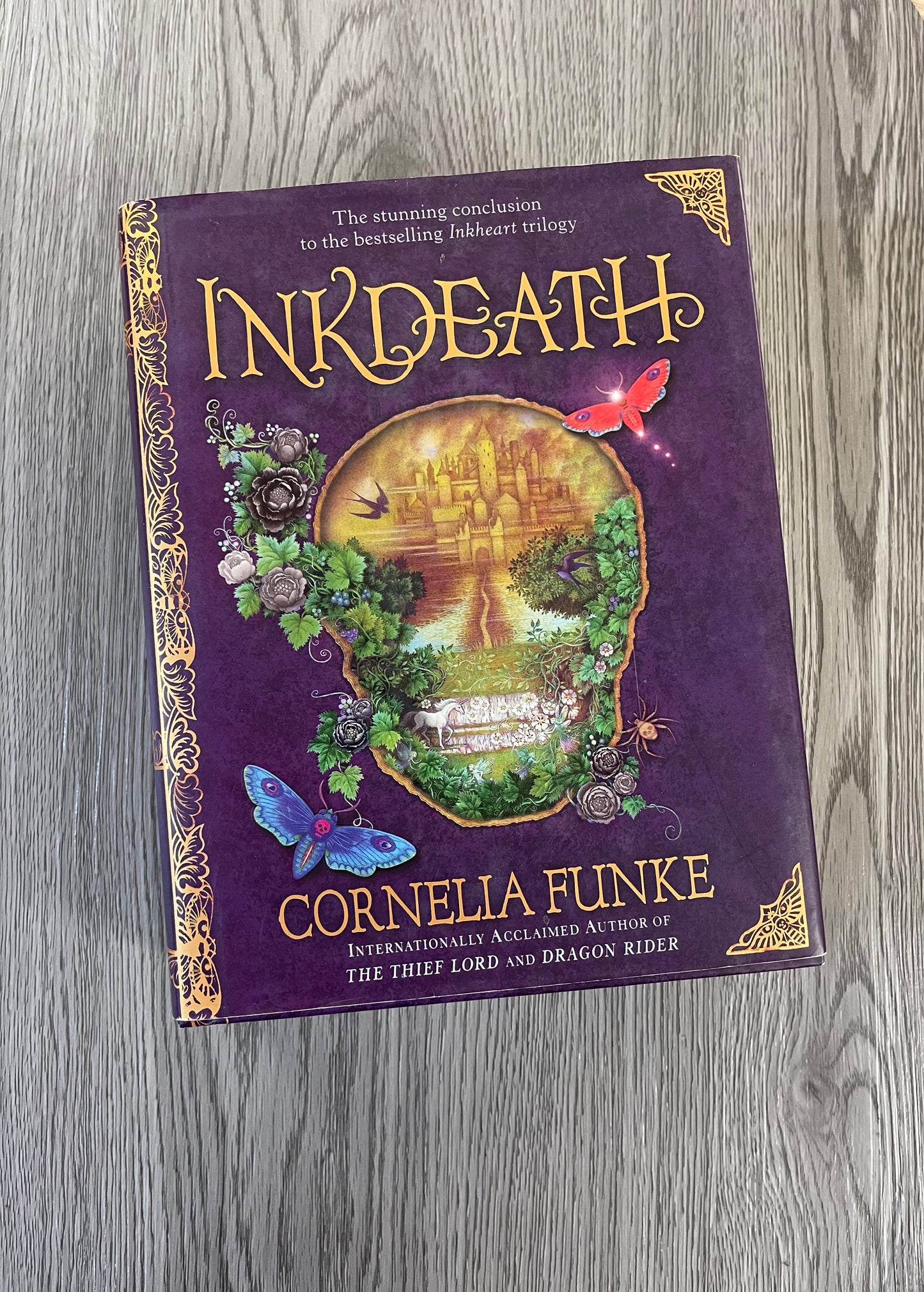 Inkdeath (Inkworld #3)  by Cornelia Funk-Hardcover