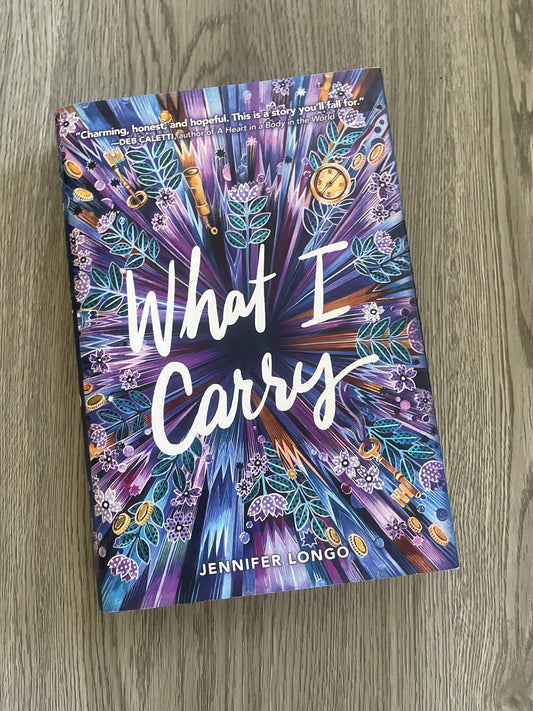 What I Carry by Jennifer Longo-Hardcover Used