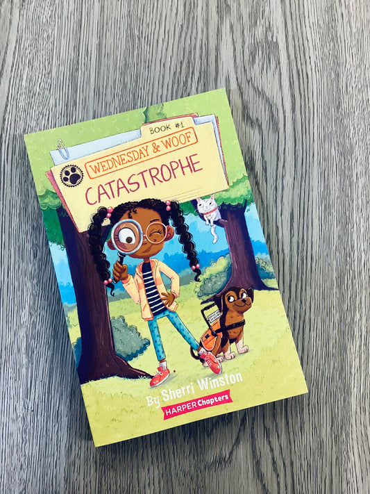 Catastrophe (Wednesday & Woof #1) by Sherri Winston-Used
