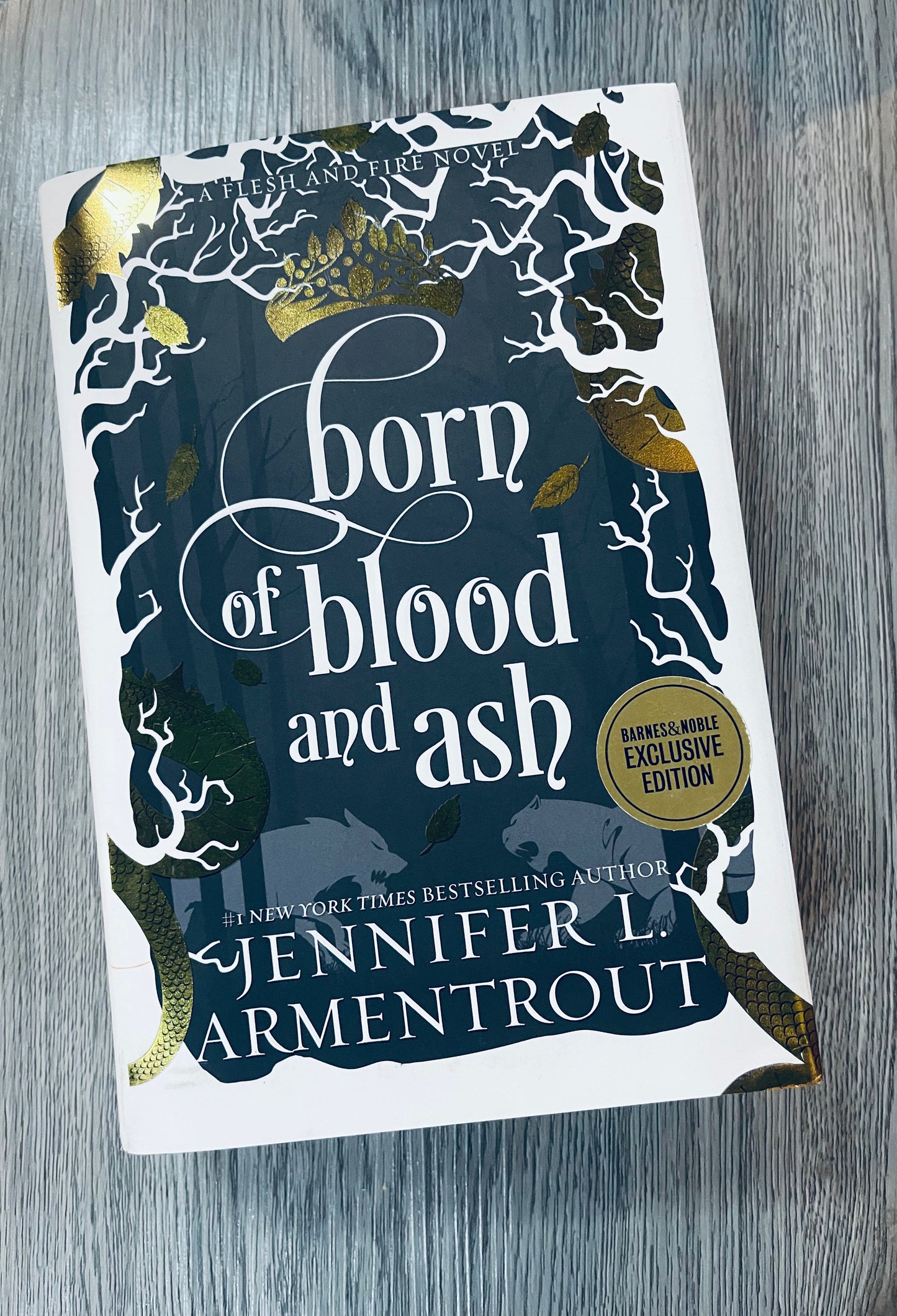 Born of Blood & Ash (Flesh & Fire #4) by Jennifer L. Armentrout - Hardcover Used