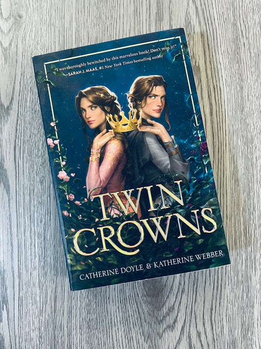 Twin Crowns (Twin Crowns #1) by Catherine Doyle-Used