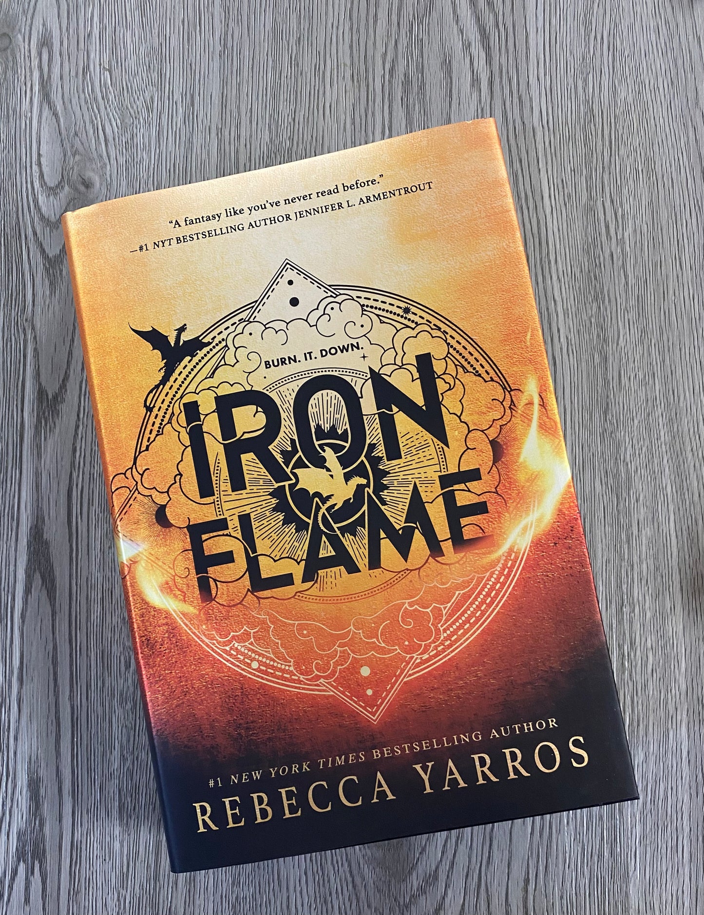 Iron Flame (The Empyrean #2) by Rebecca Yarros - Hardcover