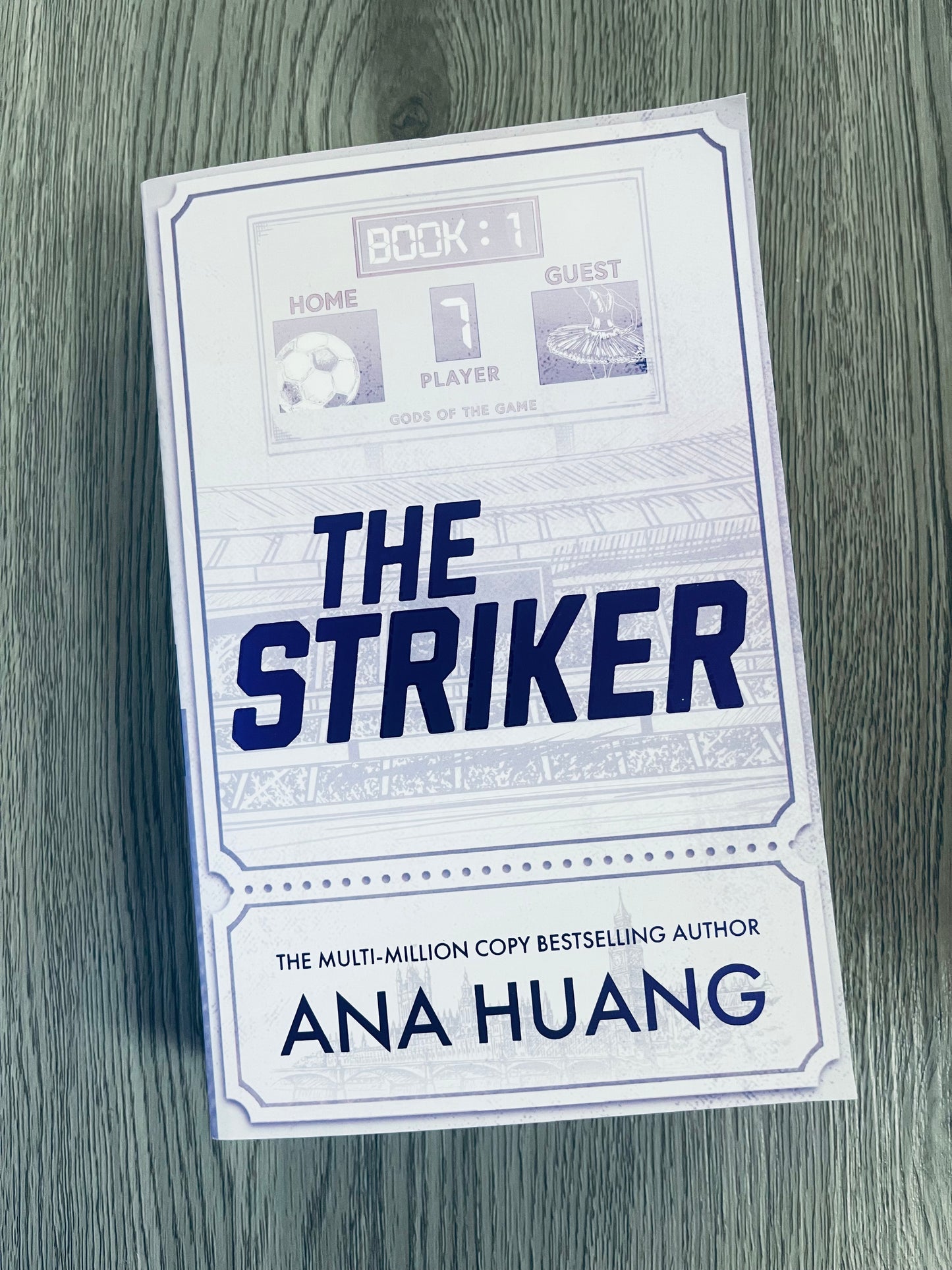 The Striker (Gods of the Game #1)  by Ana Huang-Used
