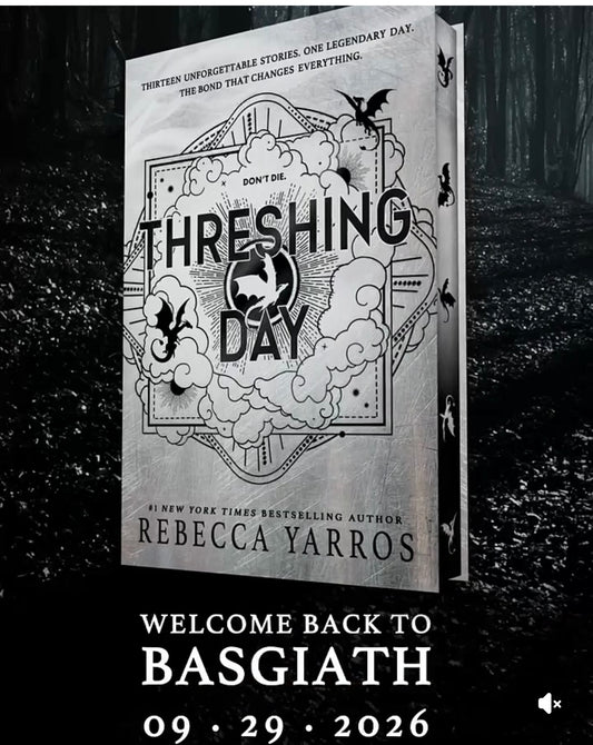 PREORDER: Threshing Day (Not Book Four) by Rebecca Yarros-Hardcover New