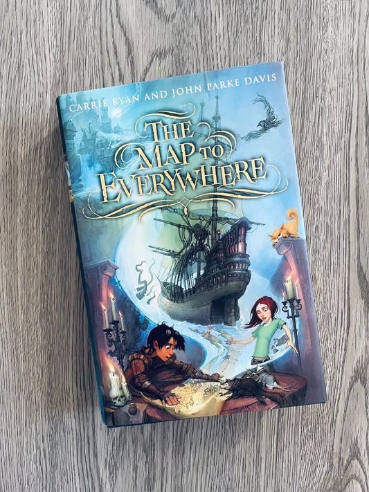 The Map to Everywhere (The Map to Everywhere #1) by Carrie Ryan-Hardcover Used