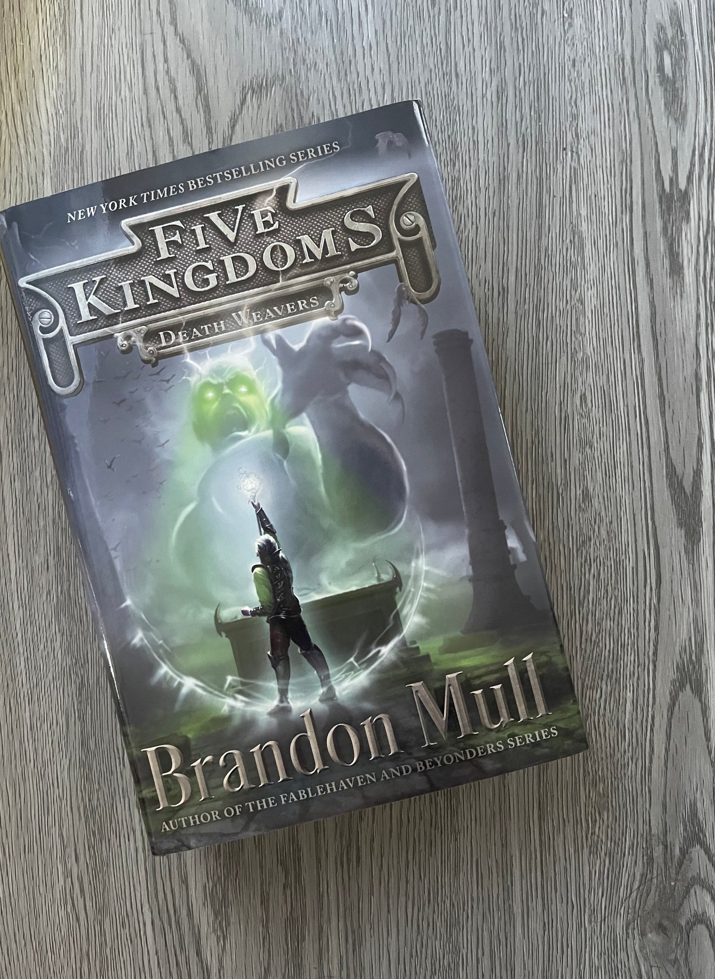 Death Weavers (Five Kingdoms # 4) by Brandon Mull-Hardcover Used