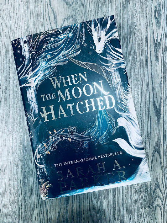 When the Moon Hatched (Moonfall #1) by Sarah A. Parker-Used