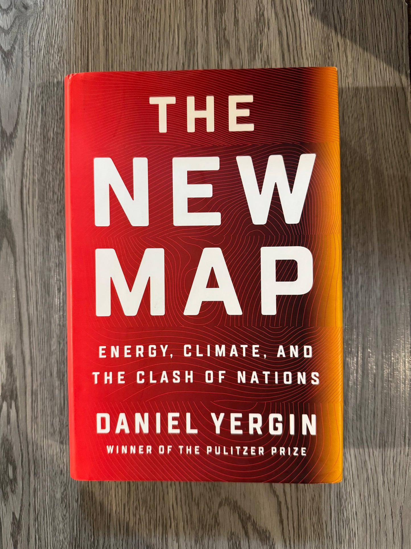 The New Map by Daniel Yergin-Hardcover Used