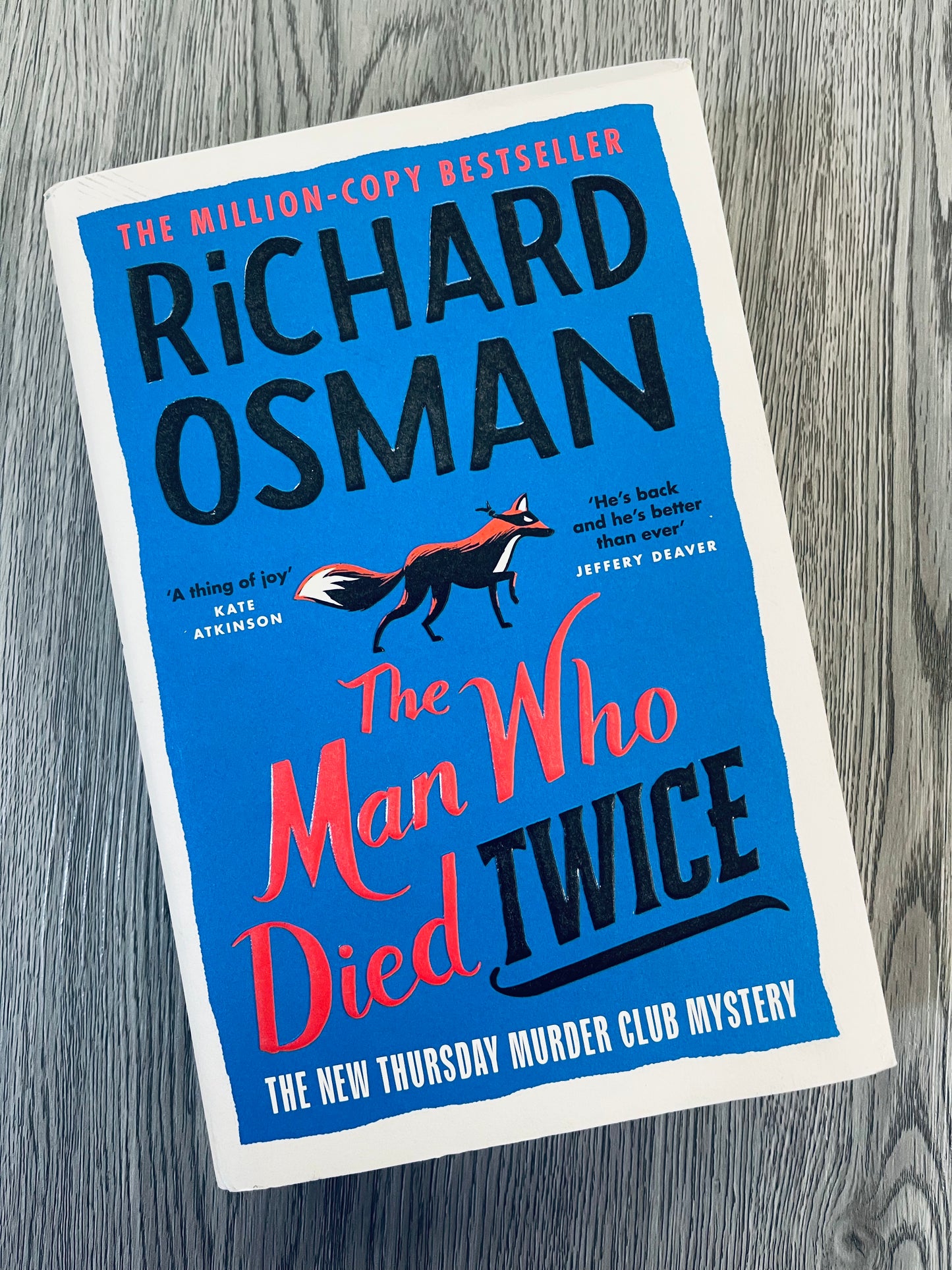 The Man Who Died Twice (The Thursday Murder Club #2) by Richard Osman