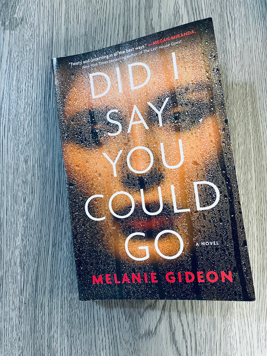Did I Say you Could Go by Melanie Gideon-Used