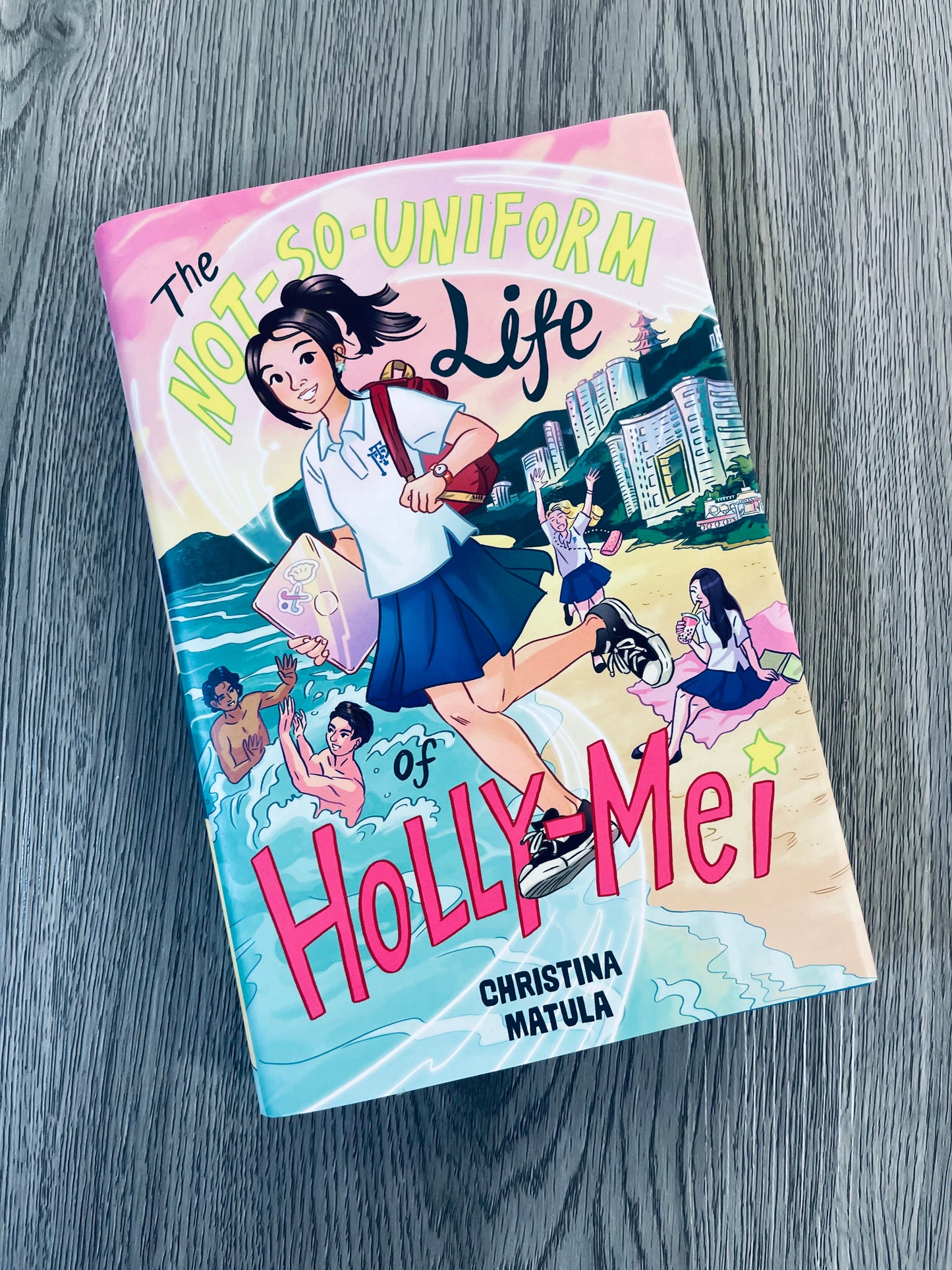 The Not-So-Uniform Life of Holly Mei (Holly-Mei #1 ) by- Christina Matula-Hardcover