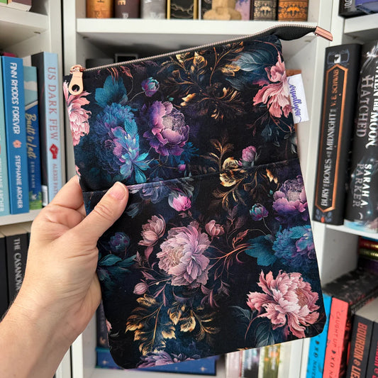 Zippered Book Sleeve by Visually Vee - Large