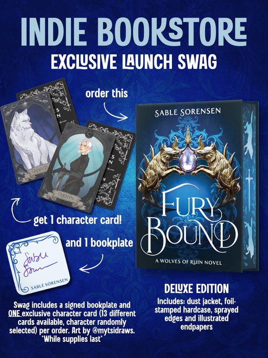 PREORDER: Fury Bound (Deluxe Limited Edition) by Sable Sorensen-Hardcover New