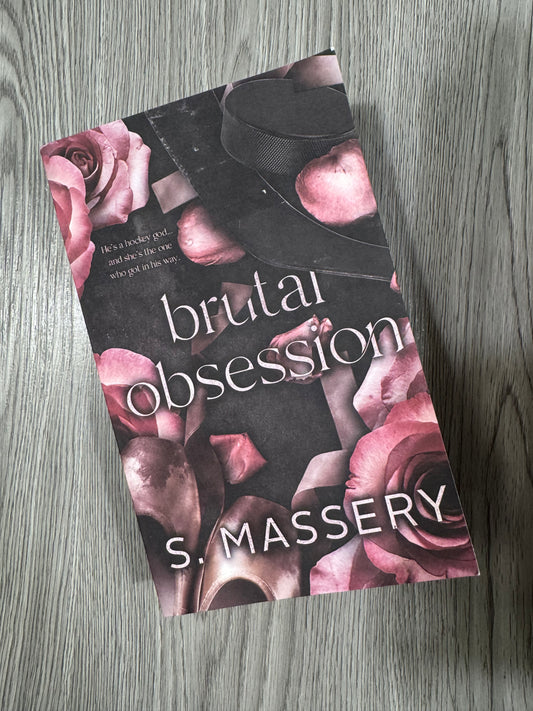 Brutal Obsession (Hockey Gods #1)  by S. Massery-Used