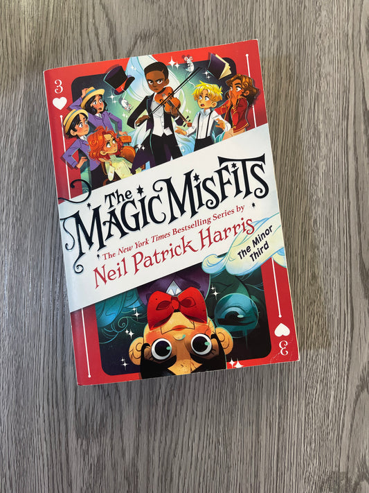 The Minor Third (The Magic Misfits #3) by Neil Patrick Harris-Used