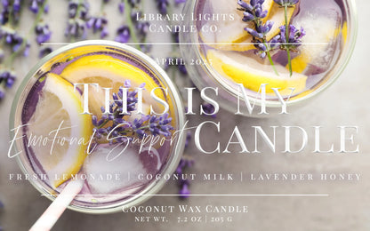 Library Lights 8oz Candles