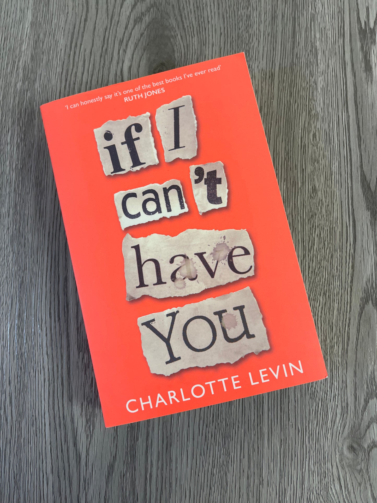 If I Can’t Have You by Charlotte Levin-Used
