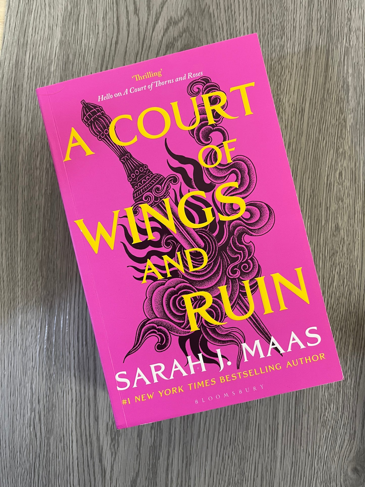 A Court of Wings and Ruin ( A Court of Thorns and Roses #3) by Sarah J Maas