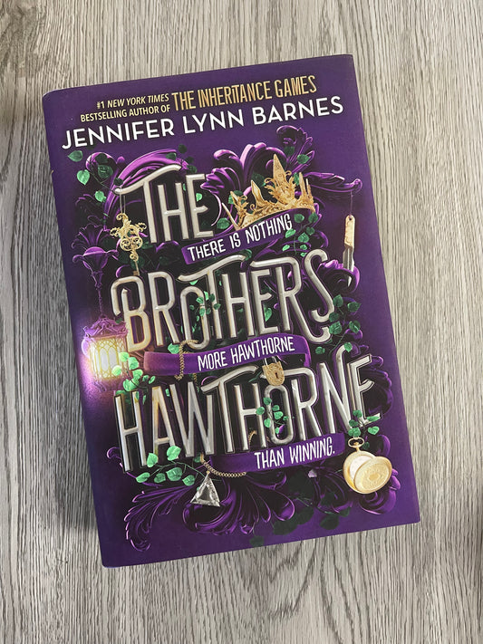 The Brothers Hawthorne (The Inheritance Games #4) by Jennifer Lynn Barnes-Hardcover