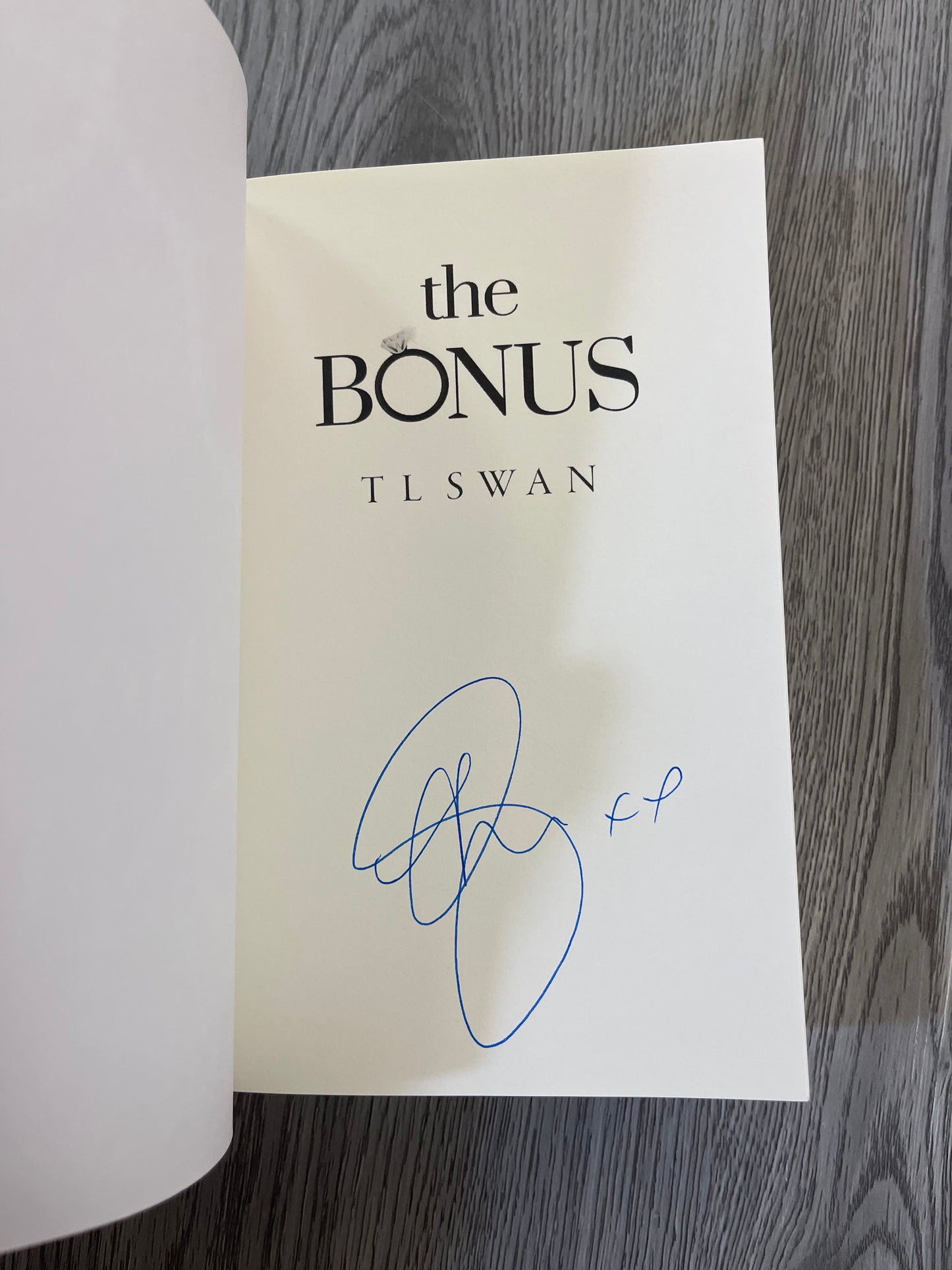 The Bonus by T L Swan-Signed-New