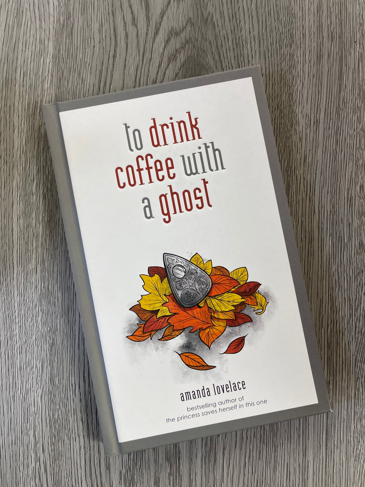 To Drink Coffee with a Ghost (things that h(a)unt #2) by Amanda Lovelace-Hardcover