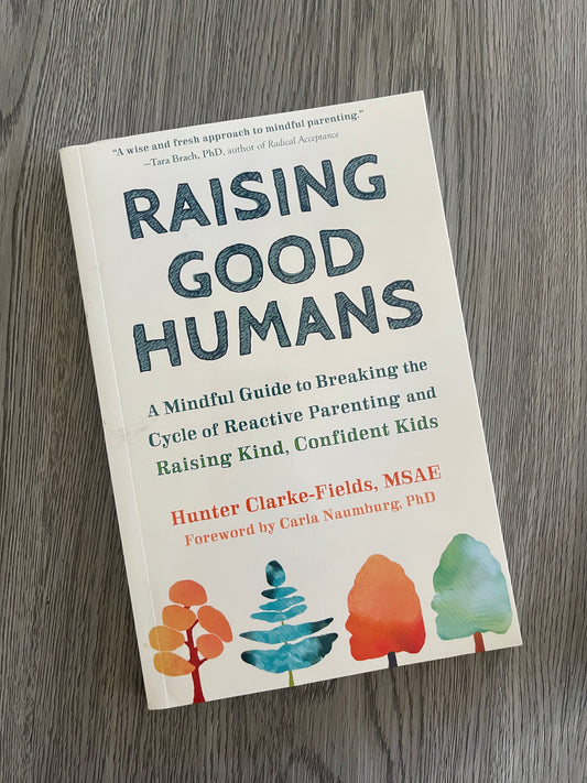 Raising Good Humans: A Mindful Guide to Breaking the Cycle of Reactive Parenting and Raising Kind, Confident Kids  by Hunter Clarke Fields-Used