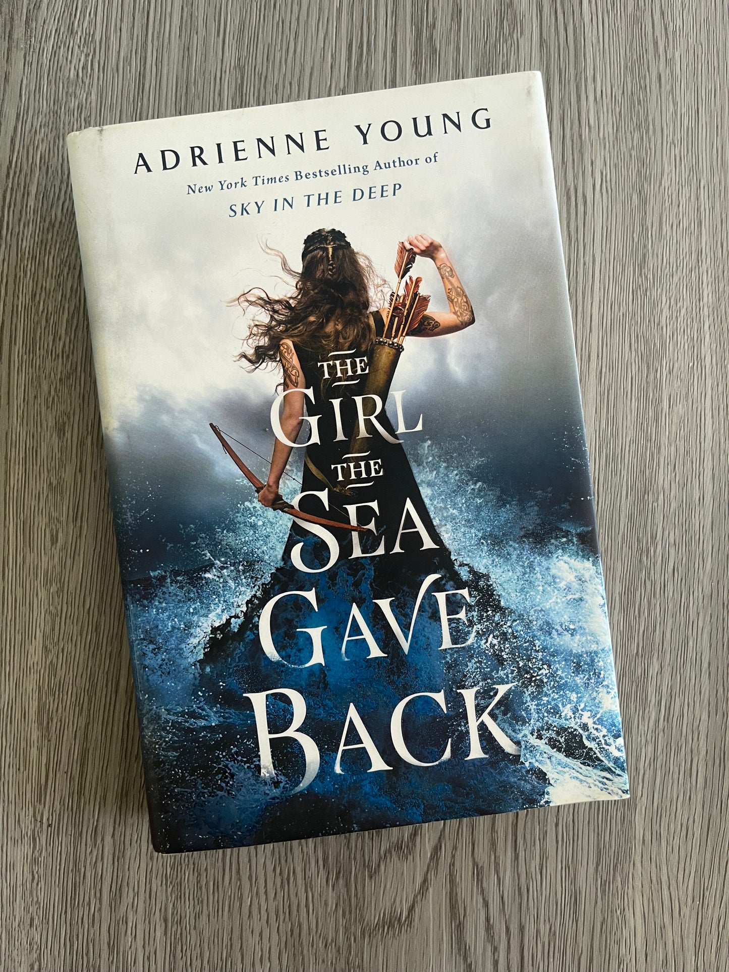 The Girl the Sea Gave Back (Sky and Sea #2) by Adrienne Young-Hardcover Used
