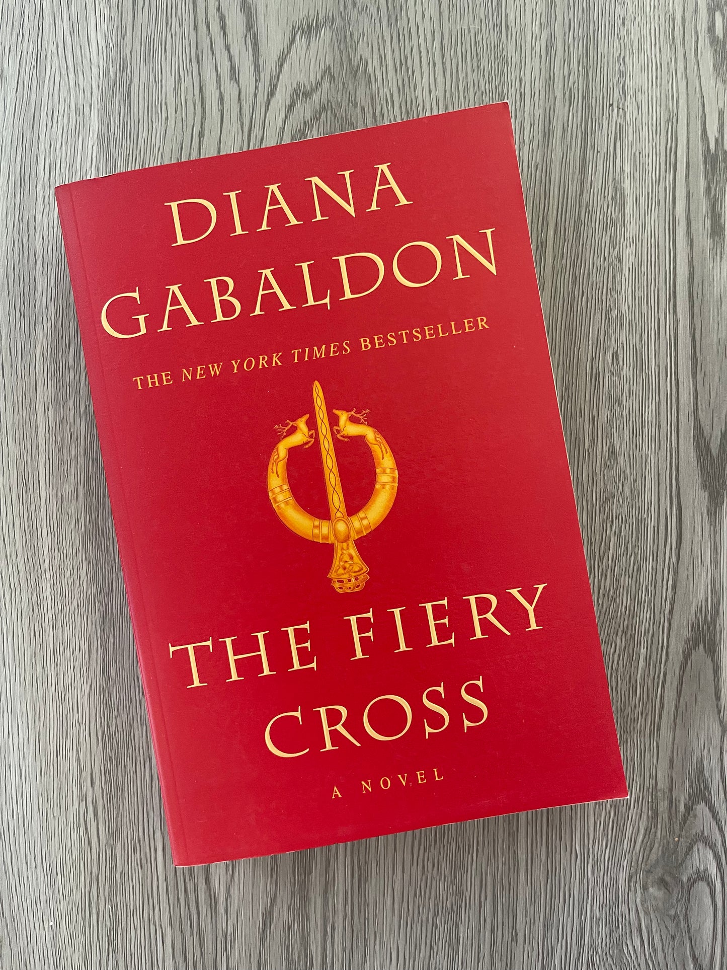 The Fiery Cross (Outlander #5) by Diana Gabaldon-Used