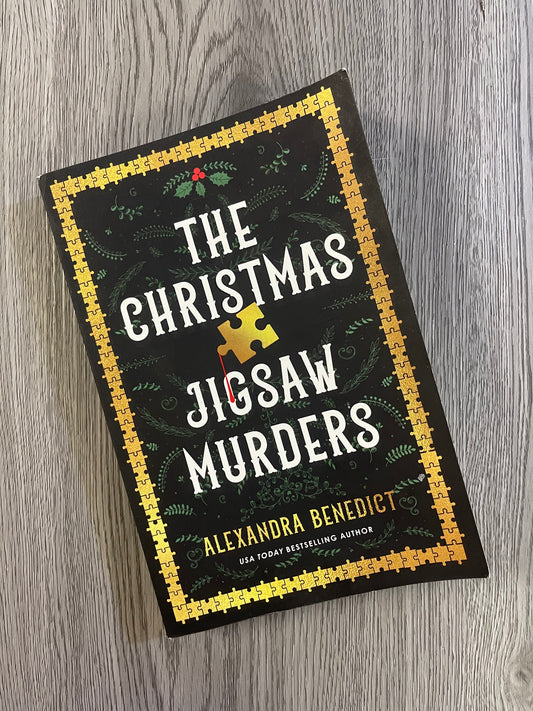 Christmas Jigsaw Murders by Alexandra Benedict-Used