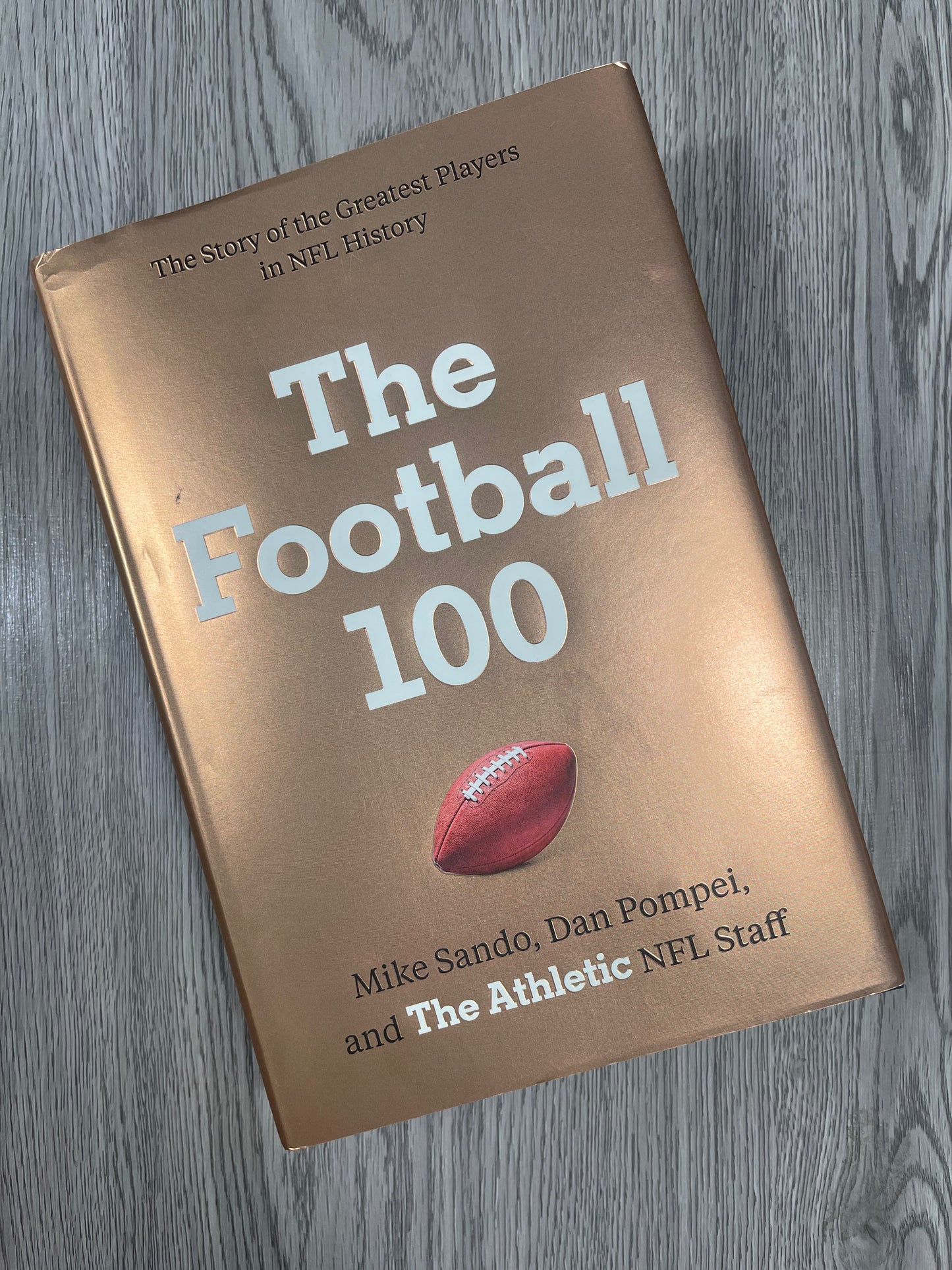 The Football 100 by Mike Sando-Hardcover Used