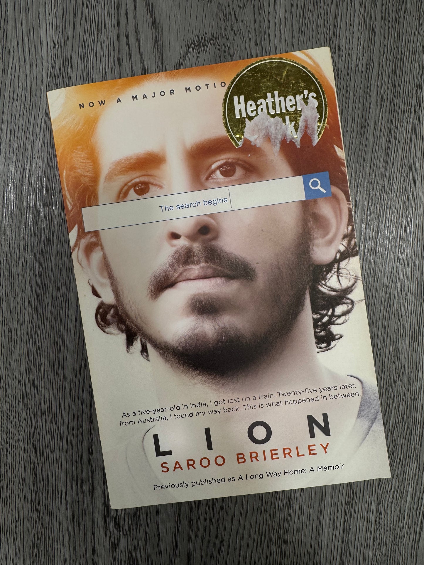 Lion: A Long Way Home by Saroo Brierle-Used