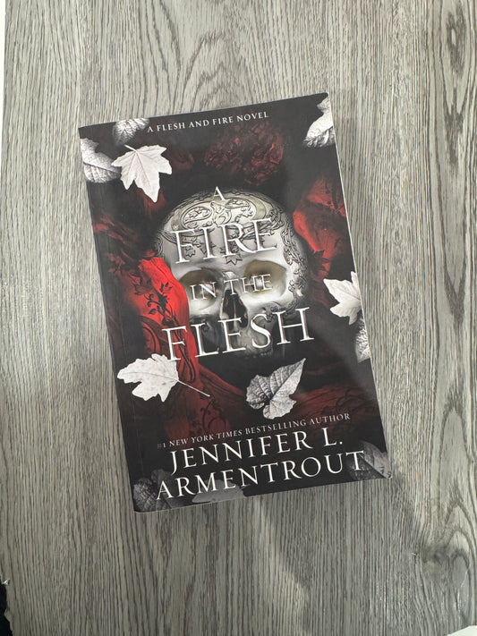 A Fire in the Flesh ( Flesh and Fire #3) by Jennifer L Armentrout-Used