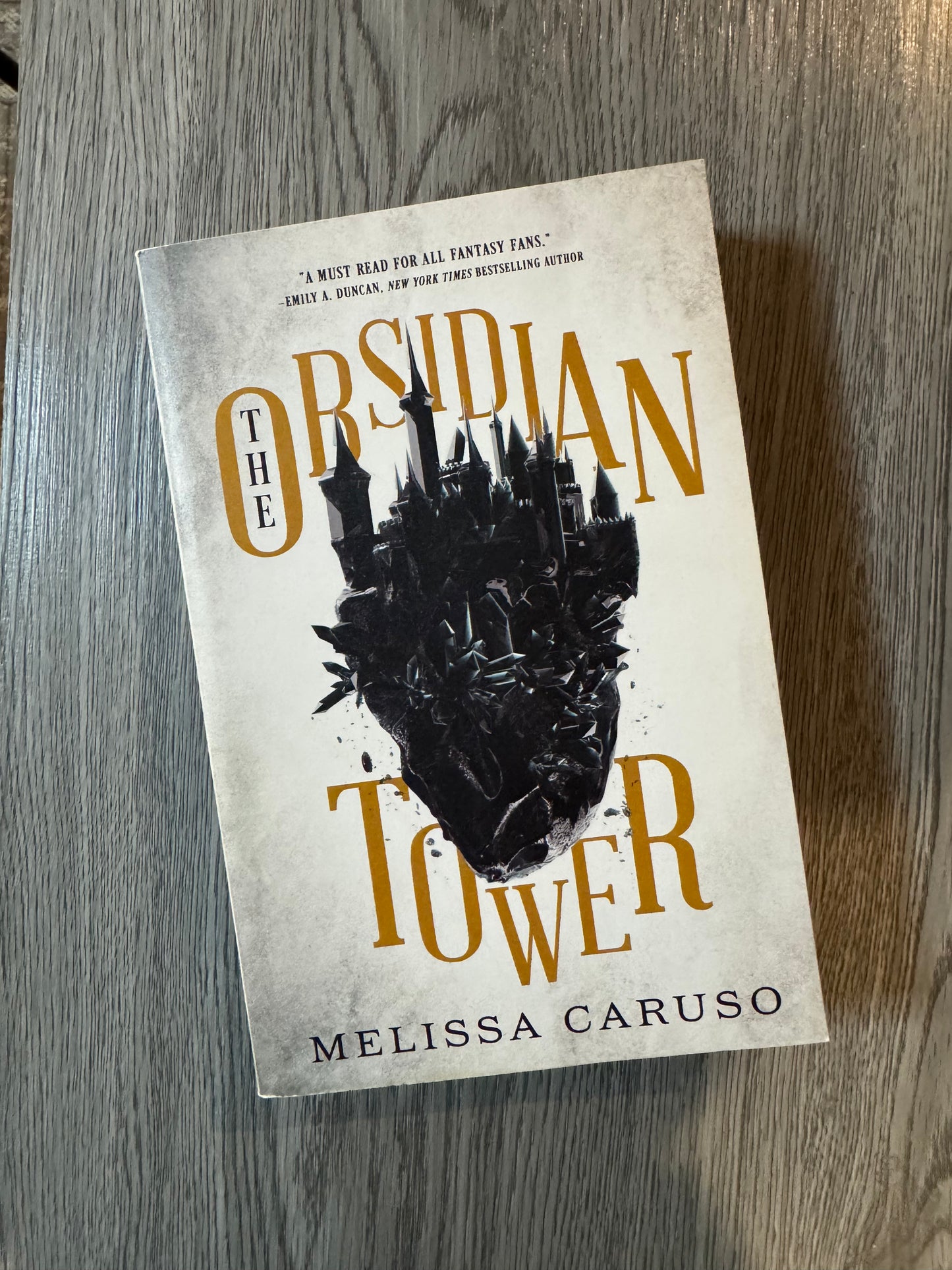The Obsidian Tower (Rooks and Ruin #1) by  Melissa Caruso-Used