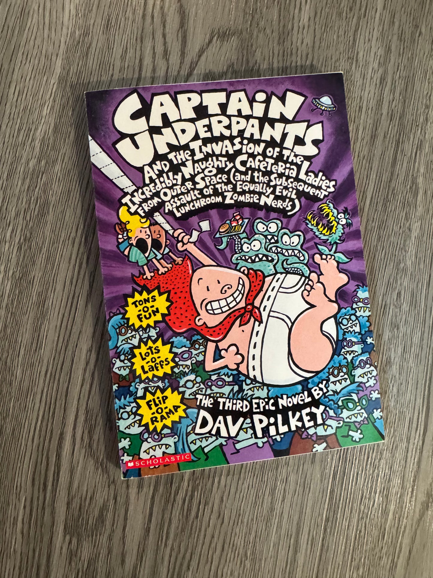 Captain Underpants Series by Dav Pilkey - Paperback Used