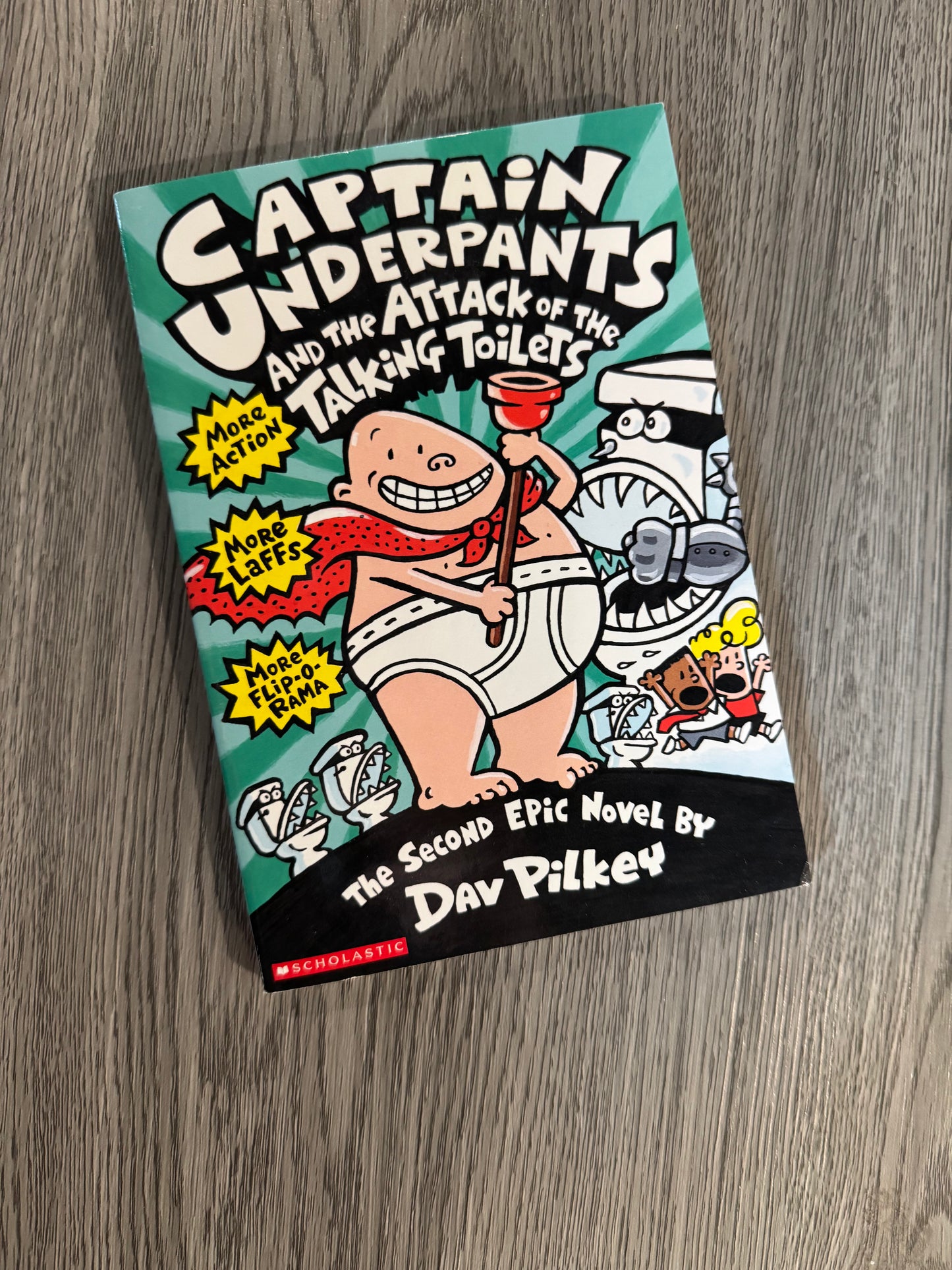Captain Underpants Series by Dav Pilkey - Paperback Used