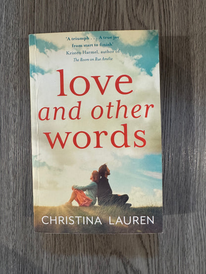 Love and Other Words by Christina Lauren-Used