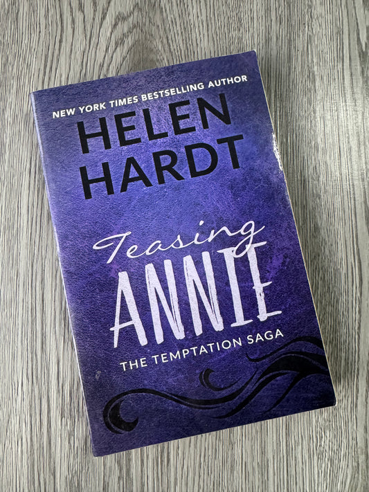 Teasing Annie (Temptation Saga #2) by Helen Hardt -Used