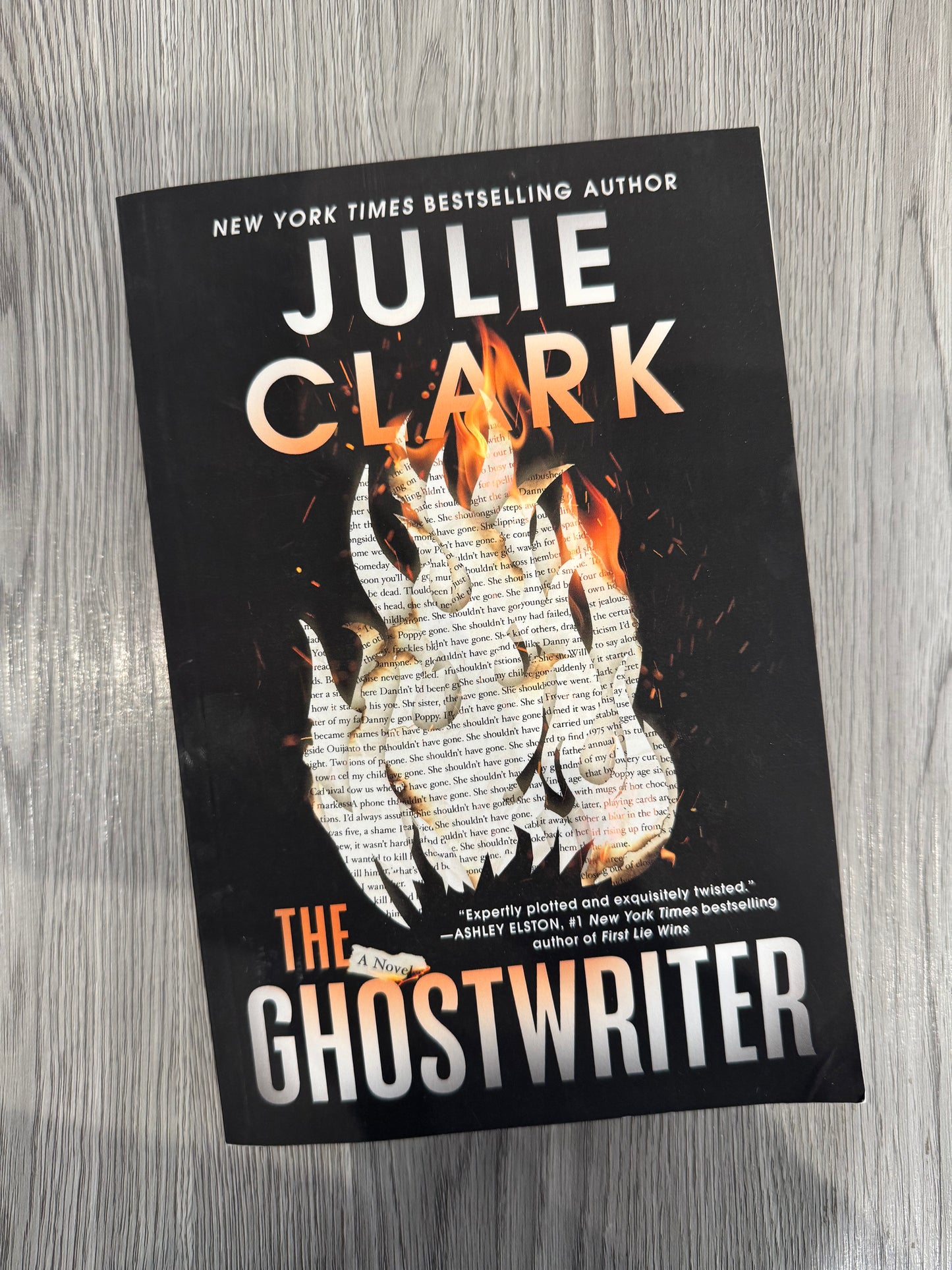 The Ghostwriter by Julie Clark-Used