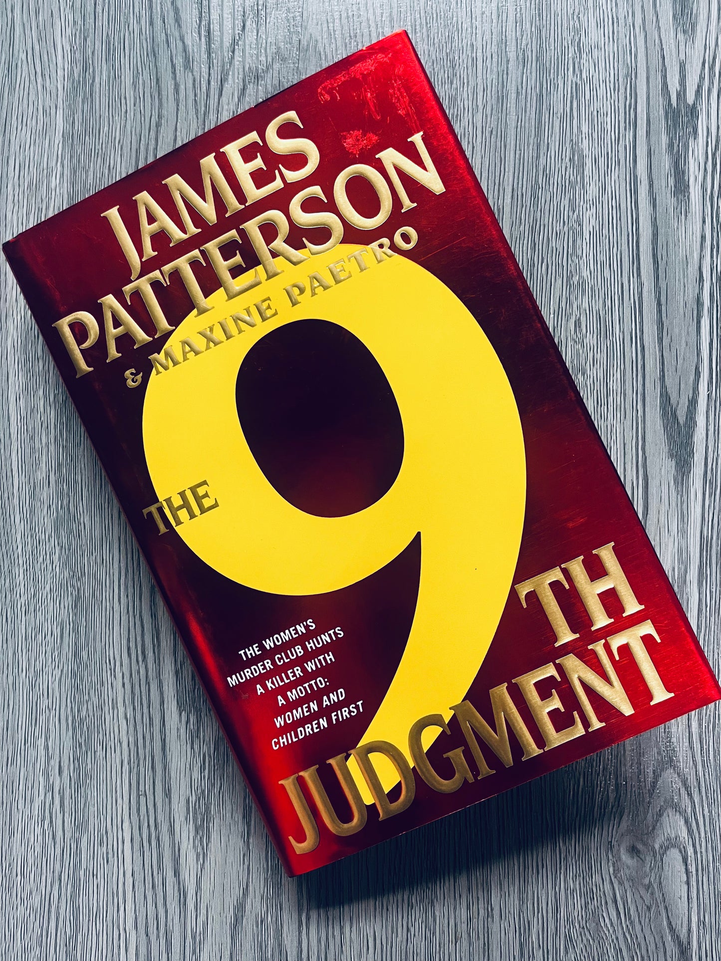 The 9th Judgment( The Women's Murder Club #9)  by James Patterson - Hardcover