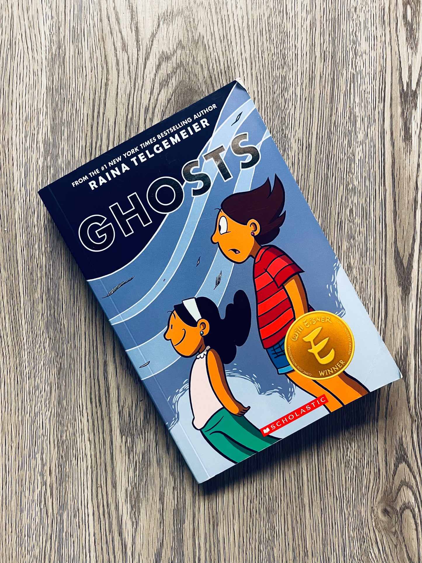 Ghosts by Raina Telgemeier - Graphic Novel - Used