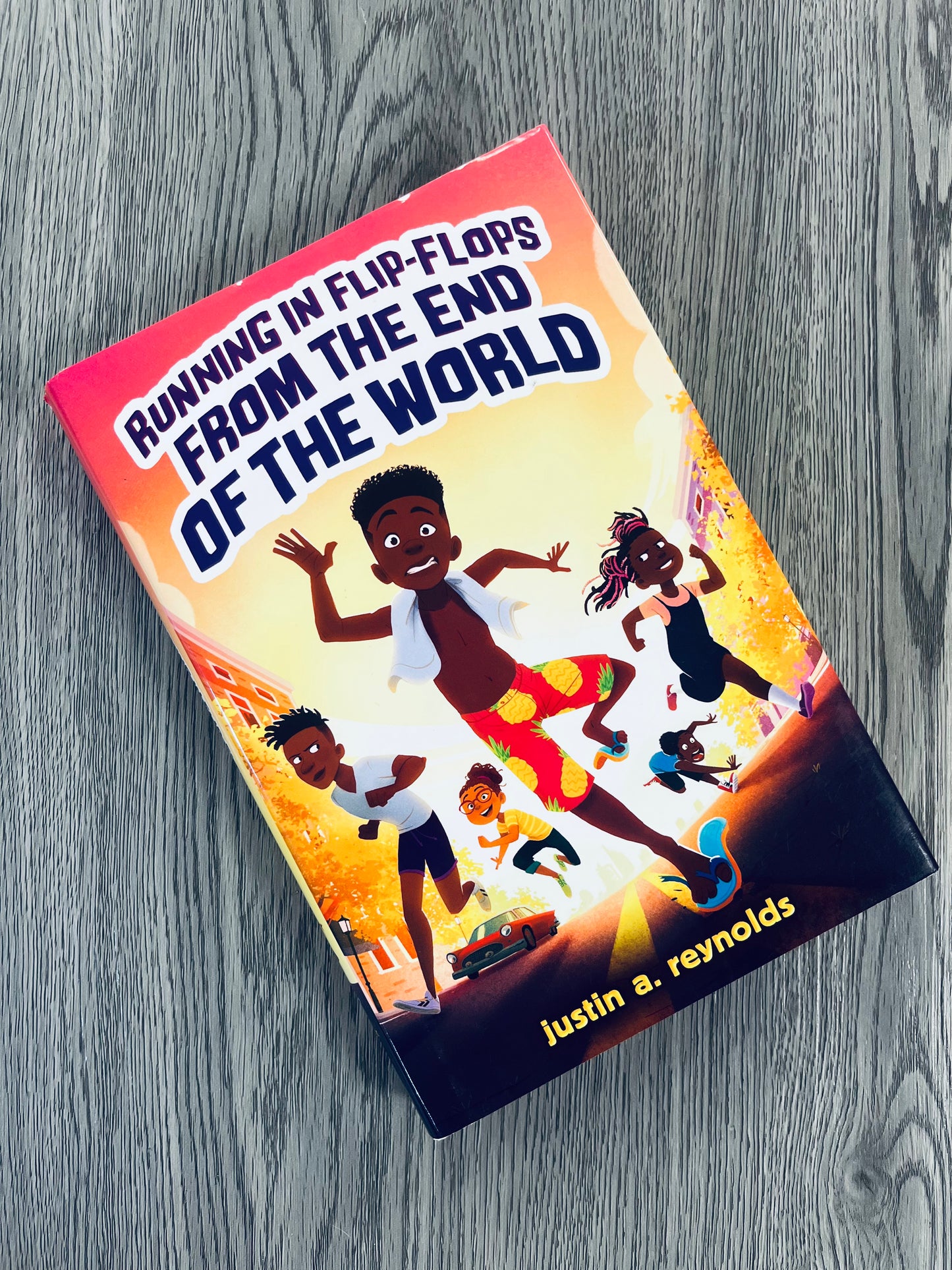 Running in Flip-Flops from the end of the World by Justin A. Reynolds-Used