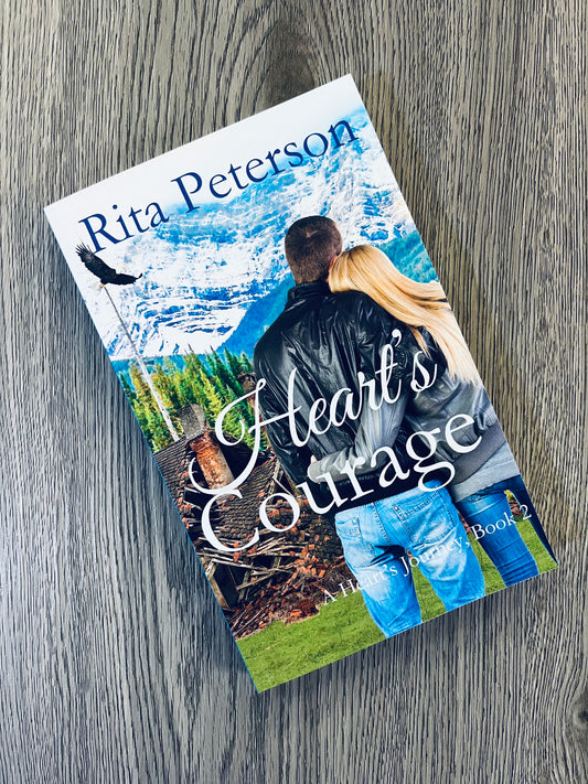 Hearts Courage (A Heart's Journey #2) by Rita Peterson-Used