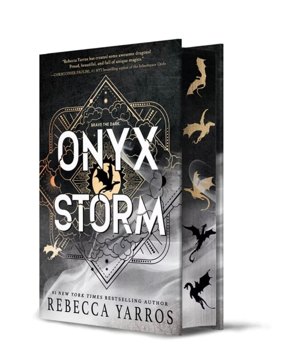 PREORDER: Onyx Storm ( The Empyrean #3) by Rebecca Yarros-HARDCOVER NEW